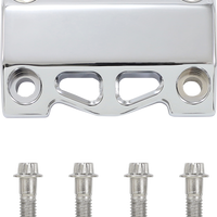 0602-1408 - LA CHOPPERS Risers - Straight - 8" - Chrome LA-7470-08C