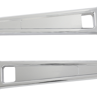 0602-1409 - LA CHOPPERS Risers - Straight - 10" - Chrome LA-7470-10C