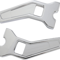 0602-1410 - LA CHOPPERS Risers - Pullback - 6" - Chrome LA-7471-06C