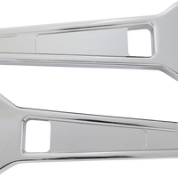 0602-1414 - LA CHOPPERS Risers - Straight - 8" x 1-1/4" - Chrome LA-7480-08C