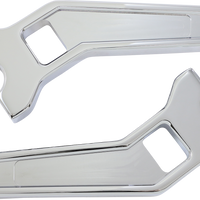 0602-1417 - LA CHOPPERS Risers - Pullback - 8" x 1-1/4" - Chrome LA-7481-08C