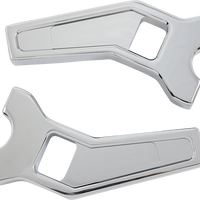 0602-1416 - LA CHOPPERS Risers - Pullback - 6" x 1-1/4" - Chrome LA-7481-06C