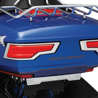 2040-3001 - KURYAKYN Tour-Pak Lights - Chrome - Red Lens KUR2954