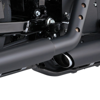 1801-1532 - VANCE & HINES 3" Twin Slash Slip-On Mufflers - Black 46361