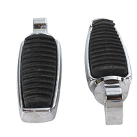 27-0327 - Chrome Footpeg Set with Rubber Inlay by Wyatt Gatling