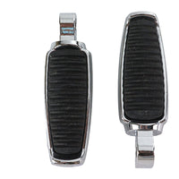 27-0327 - Chrome Footpeg Set with Rubber Inlay by Wyatt Gatling