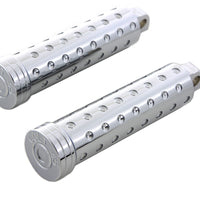 27-0716 - Chrome Colt 45 Footpeg Set by Wyatt Gatling