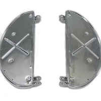 27-0781 - Replica Driver Half Moon Shape Footboard Set by V-Twin