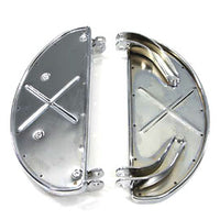 27-0781 - Replica Driver Half Moon Shape Footboard Set by V-Twin