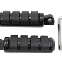 27-1457 - Small Cats Paw Footpeg Set Black by Wyatt Gatling