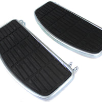 27-1823 - Driver Zinc Plated 'D' Shape Footboard Set by V-Twin