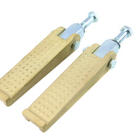 27-1825 - Anderson Chopper Style Footpeg Set Brass by V-Twin