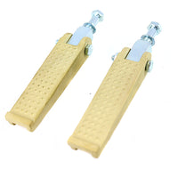 27-1825 - Anderson Chopper Style Footpeg Set Brass by V-Twin