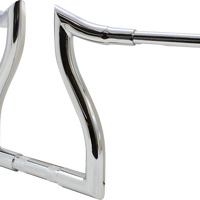 0601-5965 - LA CHOPPERS Handlebar - Hammerhead - 12" - Chrome LA-7326-12