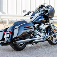 1801-1768 - S&S CYCLE 4-1/2" GNX Slip-On Mufflers - Chrome 550-1079