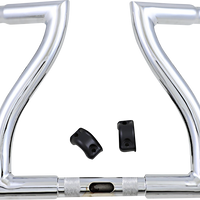 0601-5971 - LA CHOPPERS Handlebar - Thresher - 12" - Chrome LA-7327-12