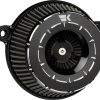 1010-3163 - KHROME WERKS Instigator Air Cleaner - Tracer - Black - M8 250110