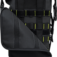 3516-0401 - NELSON RIGG Hurricane RiggPak Crash Bar/Tail Bag - Black/Gray SE-4005