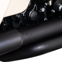 1802-0409 - VANCE & HINES Dresser Duals Header System - Black 47351
