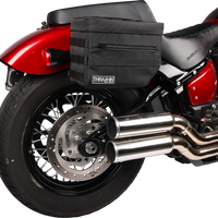 THRASHIN SUPPLY CO. Essential Saddlebags - Black TSB-0006
