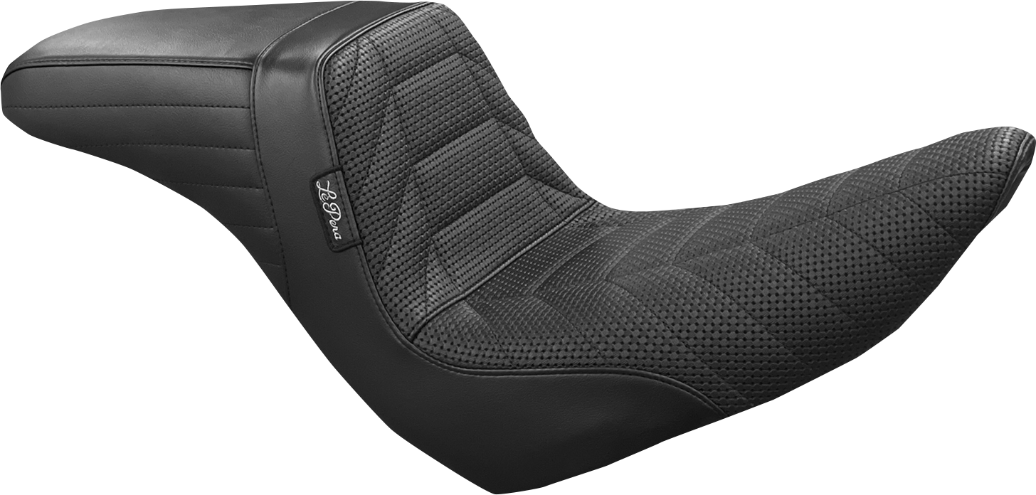 0801-1462 - LE PERA Kickflip Seat - Track Pleat - Black '18-'23