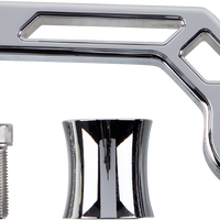 1602-1495 - PRO-ONE PERF.MFG. T-Rex Shorty Shfiter Arm - Chrome - '88-'22 FL 500775