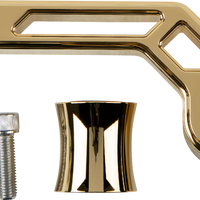 1602-1497 - PRO-ONE PERF.MFG. T-Rex Shorty Shifter Arm - Gold - '88-'22 FL 500775TIN