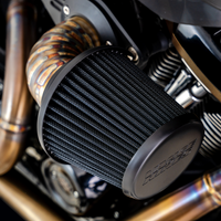 1010-3170 - VANCE & HINES VO2 Falcon Air Intake - Stainless Steel 71049