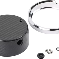 2210-0646 - THRASHIN SUPPLY CO. Gauge Relocation Kit - Chrome TSC-2710-3