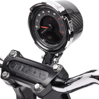2210-0646 - THRASHIN SUPPLY CO. Gauge Relocation Kit - Chrome TSC-2710-3