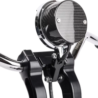 2210-0646 - THRASHIN SUPPLY CO. Gauge Relocation Kit - Chrome TSC-2710-3