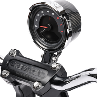 2210-0646 - THRASHIN SUPPLY CO. Gauge Relocation Kit - Chrome TSC-2710-3