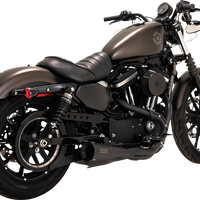 1800-2625 - VANCE & HINES Upsweep 2-into-1 Exhaust System - Stainless Steel - Black 47627