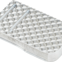1610-0661 - LA CHOPPERS County Line Brake Pedal - Raw - FL/FX LA-P104-00