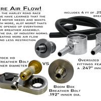 ALLOY ART Boom Box Air Cleaner Kit - Clear Cover 2.8M8P