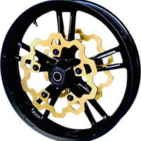 LYNDALL RACING BRAKES LLC Rotor with Gas Slots - Prodigy/Enforcer - Gold - 11.8" 3-232-2