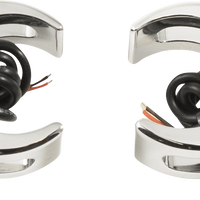 2020-2143 - JOKER MACHINE Turn Signal - 39 mm - Amber - Chrome 05-220-3