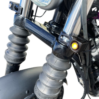 2020-2142 - JOKER MACHINE Turn Signal - 39 mm - Amber - Black 05-220-1