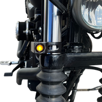 2020-2142 - JOKER MACHINE Turn Signal - 39 mm - Amber - Black 05-220-1