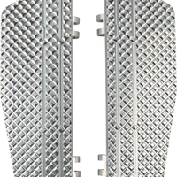 1621-1128 - LA CHOPPERS County Line Billet Floorboards - Raw - FL LA-P101-00