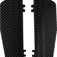 1621-1129 - LA CHOPPERS County Line Billet Floorboards - Black - FL LA-P101-00B