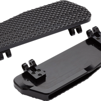 1621-1129 - LA CHOPPERS County Line Billet Floorboards - Black - FL LA-P101-00B