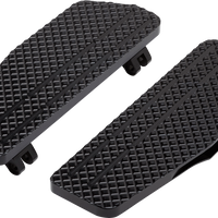 1621-1129 - LA CHOPPERS County Line Billet Floorboards - Black - FL LA-P101-00B