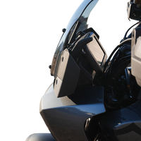 2310-0774 - KLOCK WERKS Flare* Windshield - 15-1/2" - Tint - Pan America KWW-03-0001-T