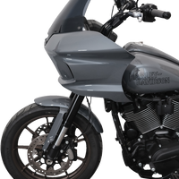 2310-0770 - KLOCK WERKS Flare* Windshield - 10" - Dark Smoke - FXLRST KWW-02-0611