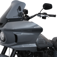 2310-0770 - KLOCK WERKS Flare* Windshield - 10" - Dark Smoke - FXLRST KWW-02-0611