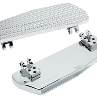 1621-1134 - LA CHOPPERS County Line Billet Floorboards - Chrome - FL LA-P101-00C
