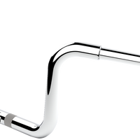 0601-6216 - LA CHOPPERS Handlebar - Twin Round - 8" - Chrome LA-7324-08C