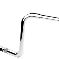 0601-6218 - LA CHOPPERS Handlebar - Twin Round - 10" - Chrome LA-7324-10C