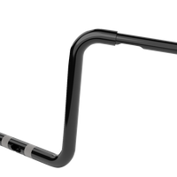 0601-6221 - LA CHOPPERS Handlebar - Twin Round - 12" - Black LA-7324-12B